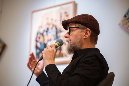 Pogovor Petre Lesjak Tušek z ilustratorjem Cirilom Horjakom (7)